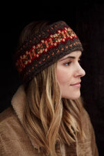 Load image into Gallery viewer, lusciousscarves Pachamama Moray Headband , Hand knitted in Nepal
