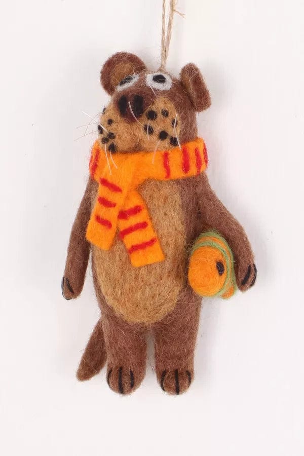 lusciousscarves Pachamama Ollie The Otter Christmas Decoration