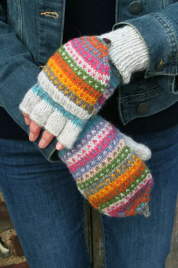 lusciousscarves Pachamama Villarica Glove /  Mitts