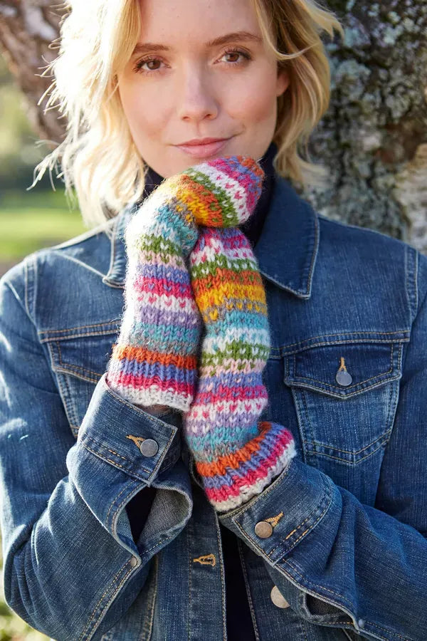 lusciousscarves Pachamama Villarica Lined Mitts