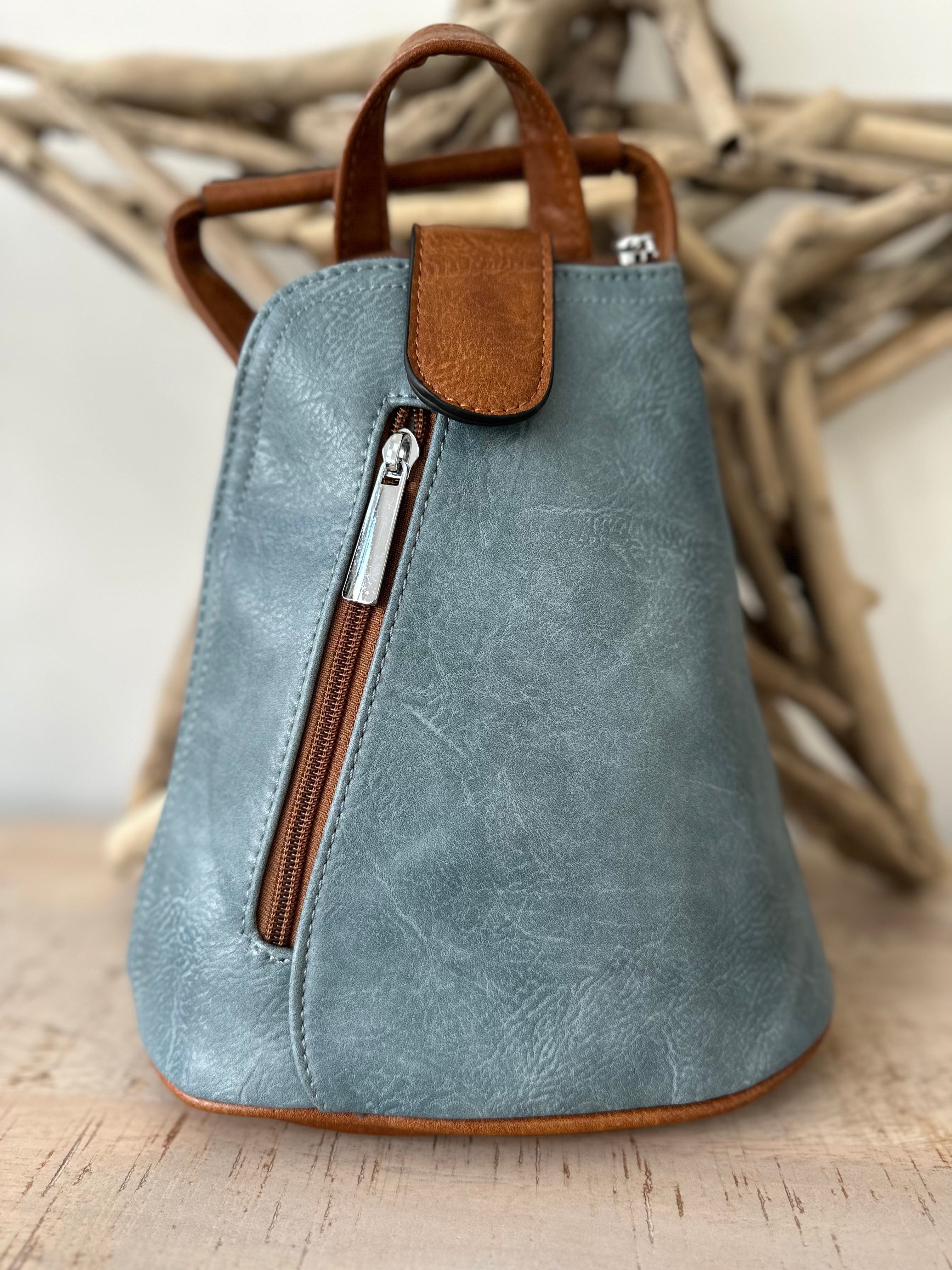 Small Convertible Rucksack Backpack Crossbody Bag Handbag