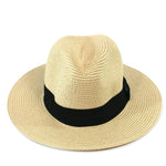 Load image into Gallery viewer, lusciousscarves Panama Style Folding Sun Hat in Bag -Ex Large 61cm
