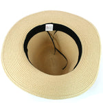 Load image into Gallery viewer, lusciousscarves Panama Style Folding Sun Hat in Bag -Ex Large 61cm
