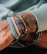 Load image into Gallery viewer, lusciousscarves Pineapple Island Handmade in Bali Bracelets Set.
