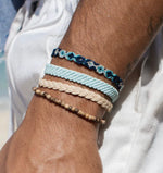 Load image into Gallery viewer, lusciousscarves Pineapple Island Handmade in Bali Bracelets Set.

