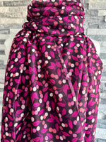 Load image into Gallery viewer, lusciousscarves Pink Little Berries and Leaves Ladies Scarf

