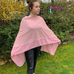 Load image into Gallery viewer, lusciousscarves Poncho Liners Deep Pink Light Weight Poncho
