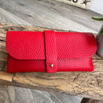 Load image into Gallery viewer, lusciousscarves Red Leather Glasses Case

