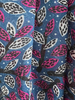 Load image into Gallery viewer, lusciousscarves Scarves Blue Leaves &amp; Branches Scarf
