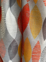 Load image into Gallery viewer, lusciousscarves Scarves Grey Patterned Leaves Scarf
