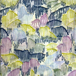Load image into Gallery viewer, lusciousscarves Scarves Lime, Lilac and Blue Floral Brush Stroke Prints Scarf, Light Weight
