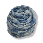 Load image into Gallery viewer, lusciousscarves Scarves Pale Blue Gooseberry fruit print Scarf, Light Weight
