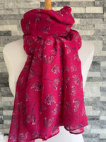 Load image into Gallery viewer, lusciousscarves Scarves Pink Dandelion Breeze Scarf
