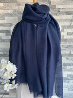 Load image into Gallery viewer, lusciousscarves Scarves Plain Light Weight Summer Scarf , Various Colours
