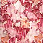 Load image into Gallery viewer, lusciousscarves Scarves Red and Pink Floral Brush Stroke Prints Scarf, Light Weight
