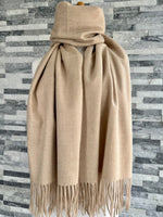 Load image into Gallery viewer, lusciousscarves Scarves &amp; Shawls Cashmere Blend Pashmina Wrap available in 16 colours.
