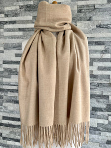lusciousscarves Scarves & Shawls Cashmere Blend Pashmina Wrap available in 16 colours.
