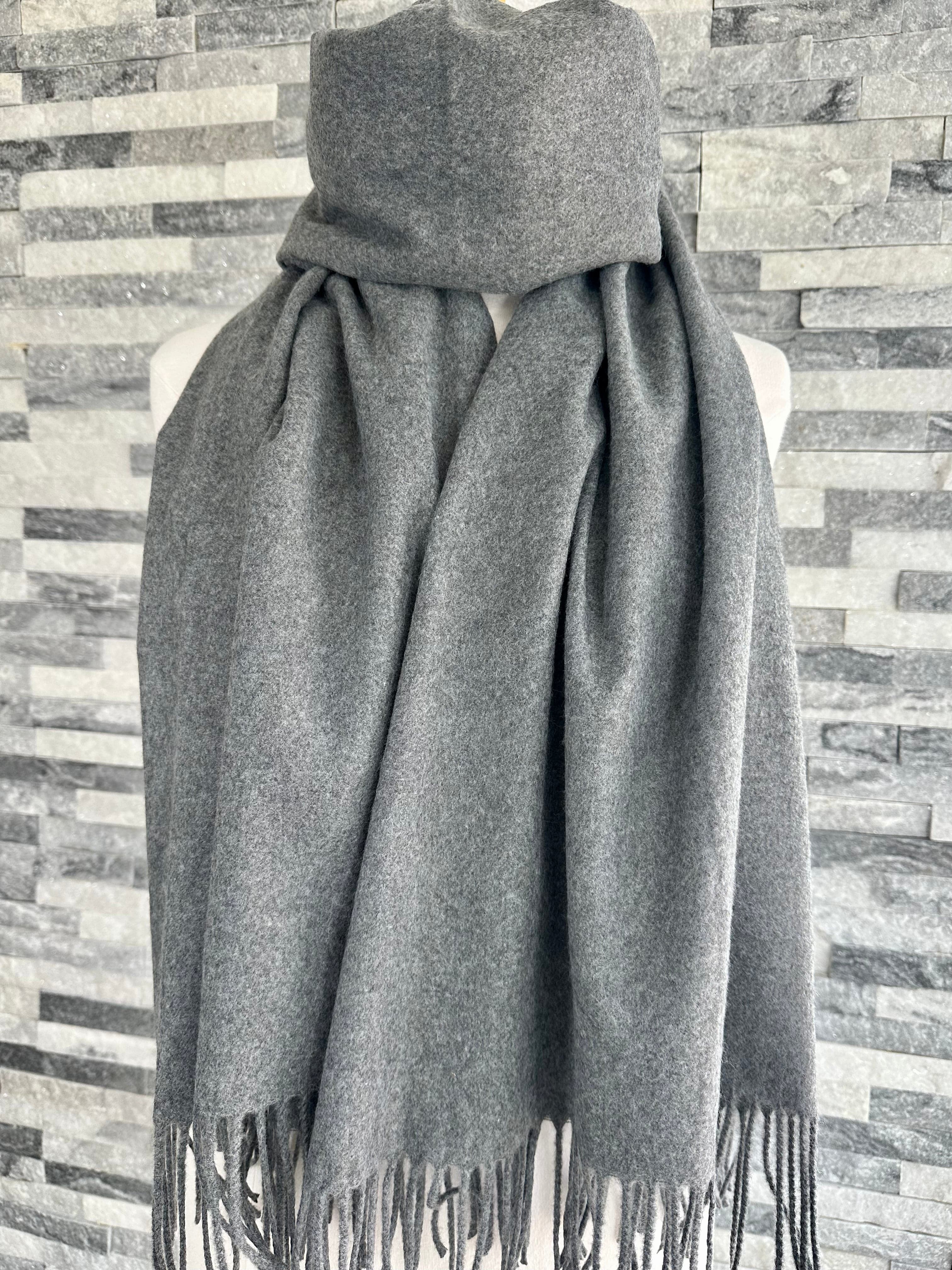 lusciousscarves Scarves & Shawls Cashmere Blend Pashmina Wrap available in 16 colours.