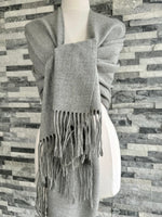Load image into Gallery viewer, lusciousscarves Scarves &amp; Shawls Cashmere Blend Pashmina Wrap available in 16 colours.

