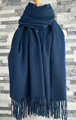 Load image into Gallery viewer, lusciousscarves Scarves &amp; Shawls Cashmere Blend Pashmina Wrap available in 16 colours.
