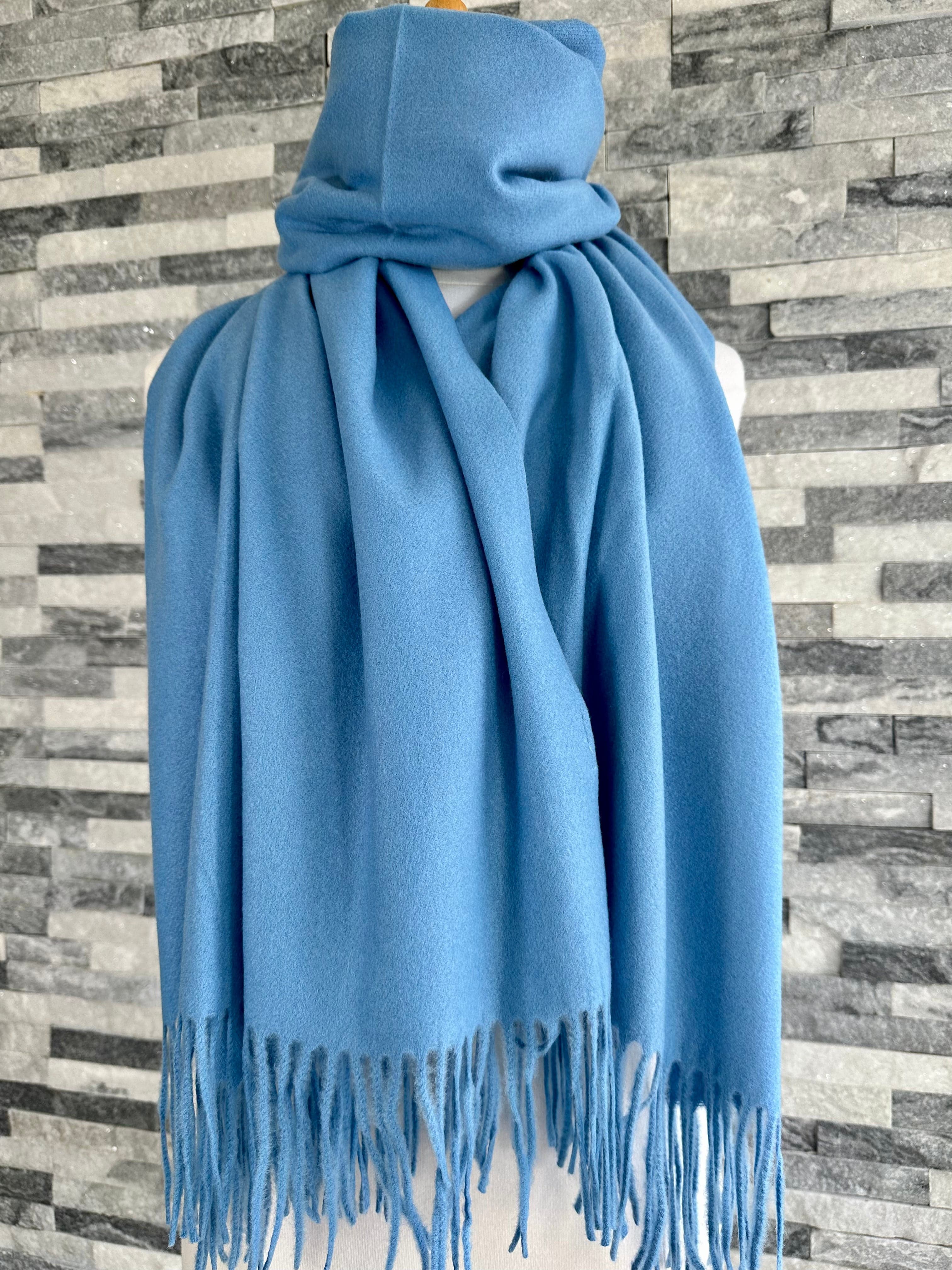 lusciousscarves Scarves & Shawls Cashmere Blend Pashmina Wrap available in 16 colours.