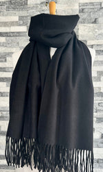 Load image into Gallery viewer, lusciousscarves Scarves &amp; Shawls Cashmere Blend Pashmina Wrap available in 16 colours.
