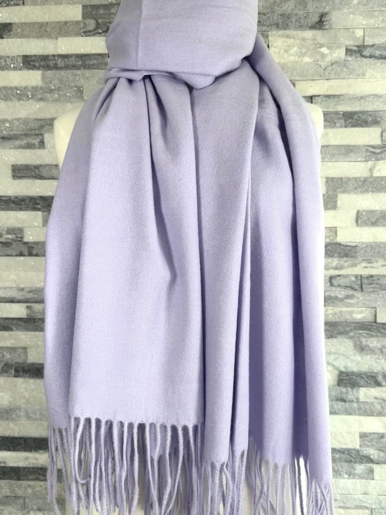 lusciousscarves Scarves & Shawls Cashmere Blend Pashmina Wrap available in 16 colours.