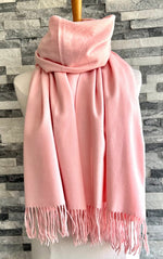 Load image into Gallery viewer, lusciousscarves Scarves &amp; Shawls Cashmere Blend Pashmina Wrap available in 22 colours.
