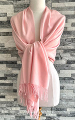 Load image into Gallery viewer, lusciousscarves Scarves &amp; Shawls Cashmere Blend Pashmina Wrap available in 22 colours.
