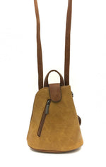 Load image into Gallery viewer, lusciousscarves Small Convertible Rucksack / Backpack / Crossbody Bag.
