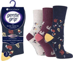 Load image into Gallery viewer, lusciousscarves Socks Ladies Gentle Grip Non Binding Honey Comb Loose Top Socks UK 4-8 by Sock Shop

