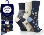 Load image into Gallery viewer, lusciousscarves Socks Ladies Gentle Grip Non Binding Honey Comb Loose Top Socks UK 4-8 by Sock Shop
