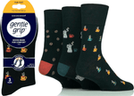 Load image into Gallery viewer, lusciousscarves socks Men&#39;s FunFeet Collection Gentle Grip Non Binding Honey Comb Loose Top Socks UK 6-11 by Sock Shop
