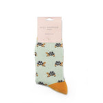 Load image into Gallery viewer, lusciousscarves Socks Miss Sparrow Turtle Bamboo Socks - Duck Egg
