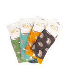 Load image into Gallery viewer, lusciousscarves Socks Mr Heron Jack Russells Bamboo Socks - Navy
