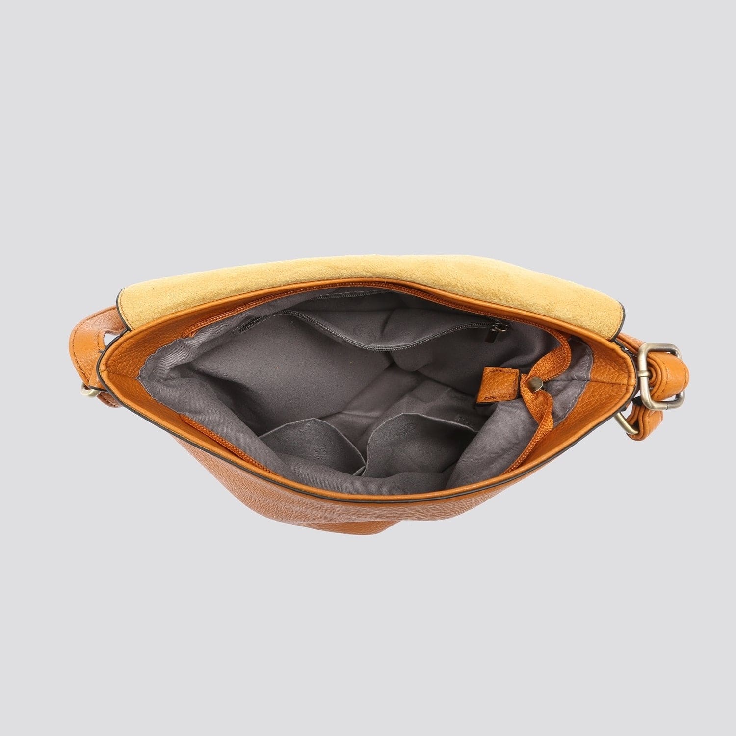 lusciousscarves Soft Faux Leather Satchel Crossbody Bag.