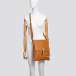 Load image into Gallery viewer, lusciousscarves Soft Faux Leather Satchel Crossbody Bag.

