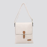 Load image into Gallery viewer, lusciousscarves Soft Faux Leather Satchel Style Crossbody Bag.
