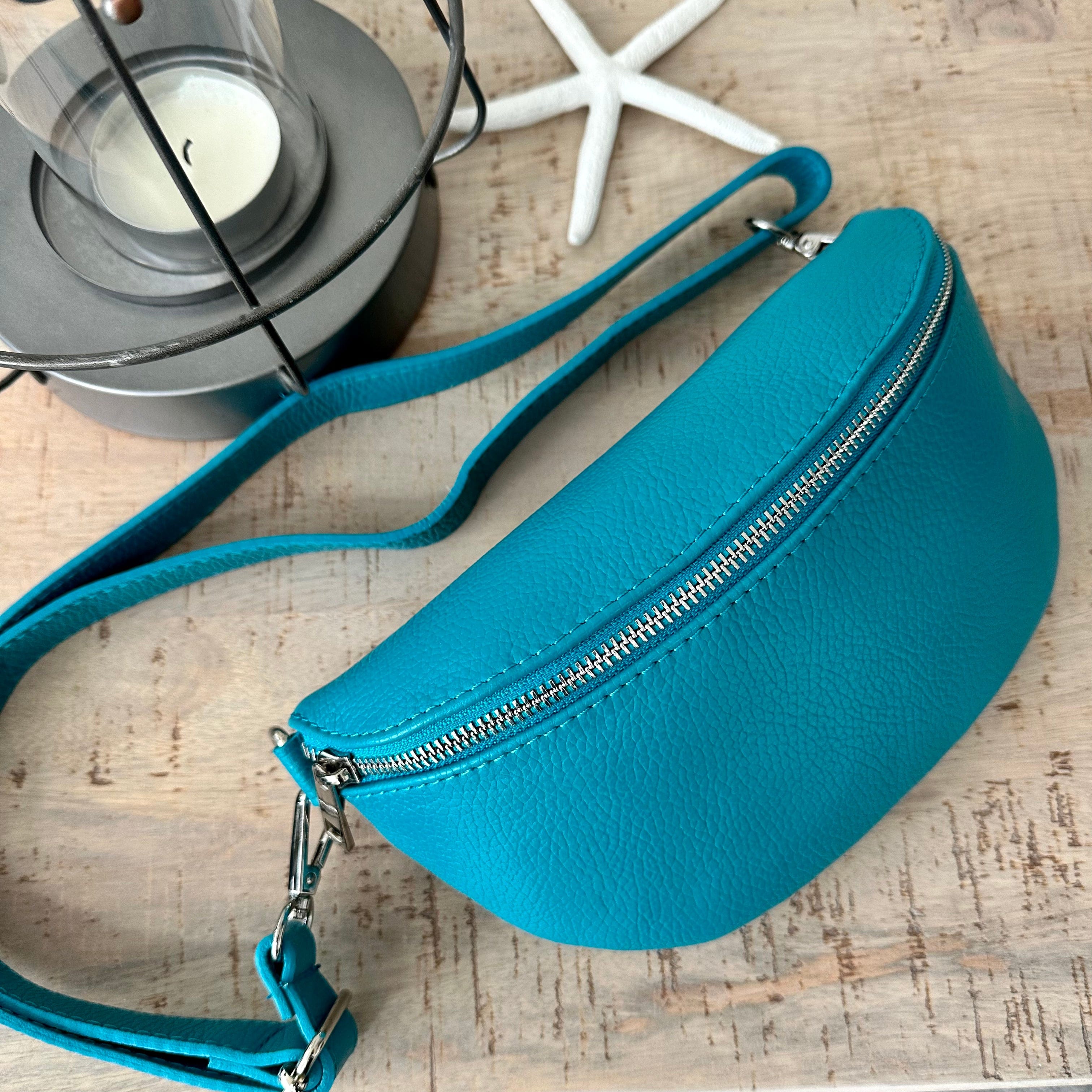 Turquoise bum bag sales