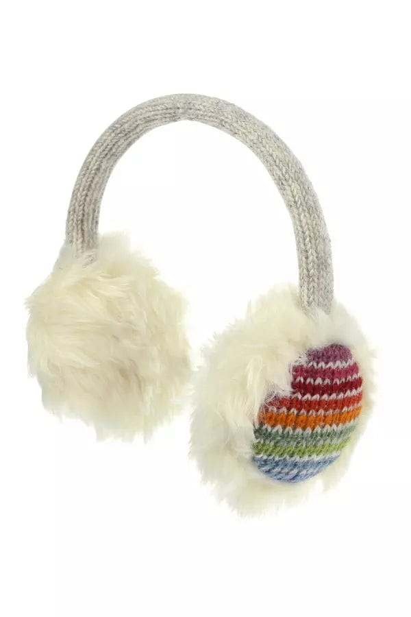 lusciousscarves wool earmuffs Pachamama Hoxton Stripe Earmuffs