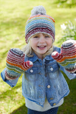 Load image into Gallery viewer, lusciousscarves wool gloves Pachamama Kids Hoxton Mittens (3 - 5 years)

