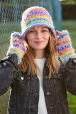 Load image into Gallery viewer, lusciousscarves wool handwarmer Pachamama San Francisco Handwarmer
