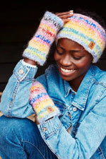 Load image into Gallery viewer, lusciousscarves wool handwarmer Pachamama San Francisco Handwarmer
