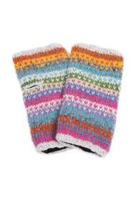 lusciousscarves wool handwarmer Pachamama Villarica Handwarmer