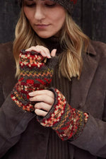 Load image into Gallery viewer, lusciousscarves wool handwarmer Pachamama Womens Moray Handwarmer
