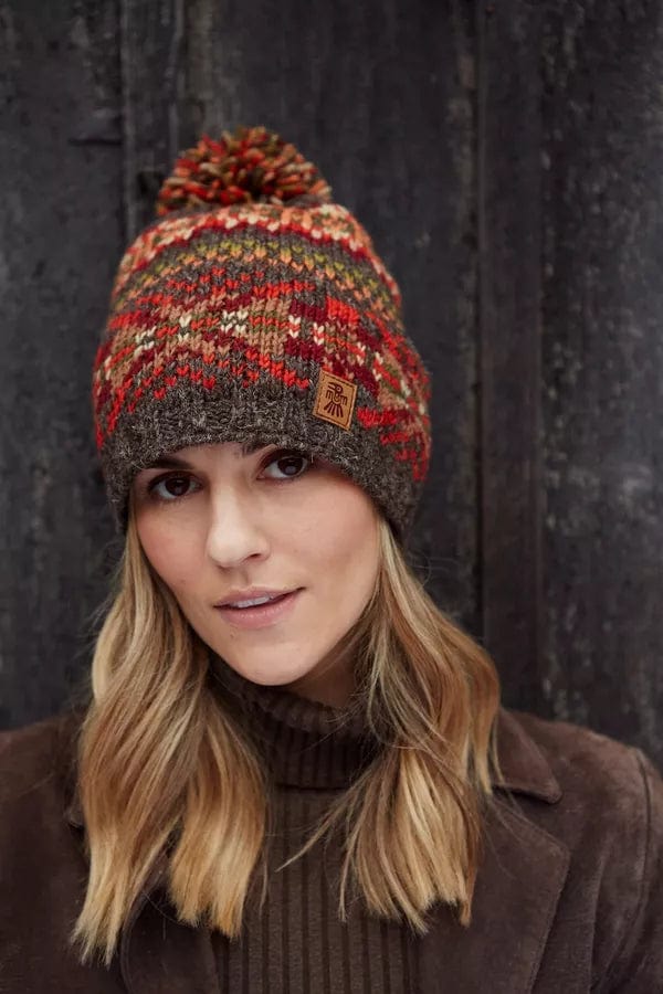 lusciousscarves wool hat Pachamama Womens Moray Bobble Beanie