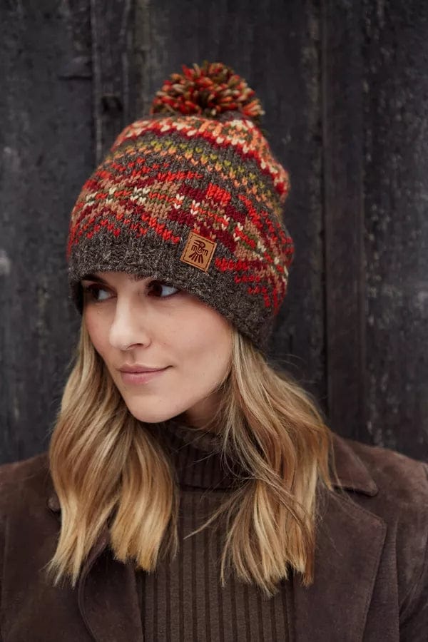 lusciousscarves wool hat Pachamama Womens Moray Bobble Beanie