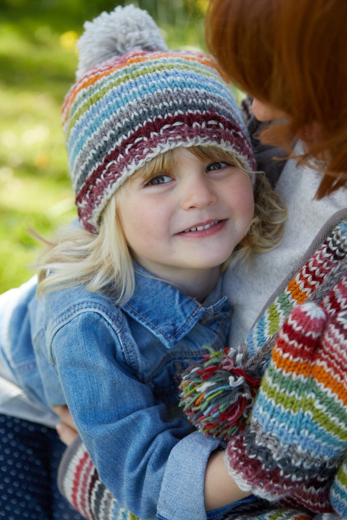 lusciousscarves wool hats Pachamama Kids Hoxton Bobble Beanie