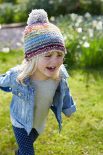 Load image into Gallery viewer, lusciousscarves wool hats Pachamama Kids Hoxton Bobble Beanie
