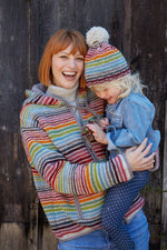 Load image into Gallery viewer, lusciousscarves wool hats Pachamama Kids Hoxton Bobble Beanie
